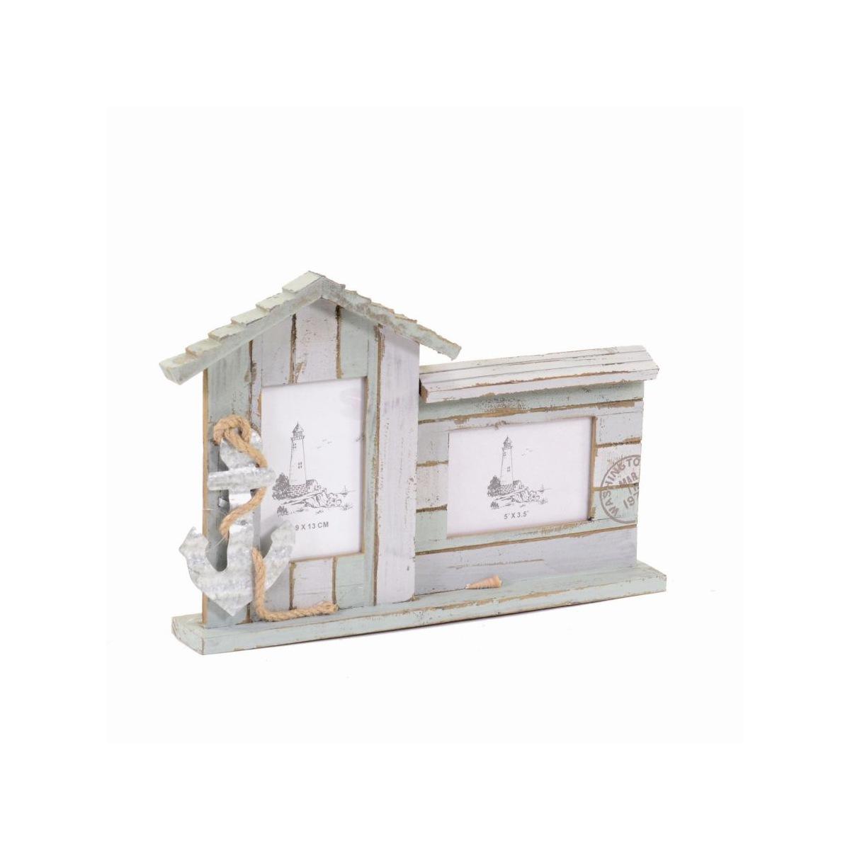 Cornice Multipla 2 Posti Legno Mare cm.36,5x6x25 | Vacchetti