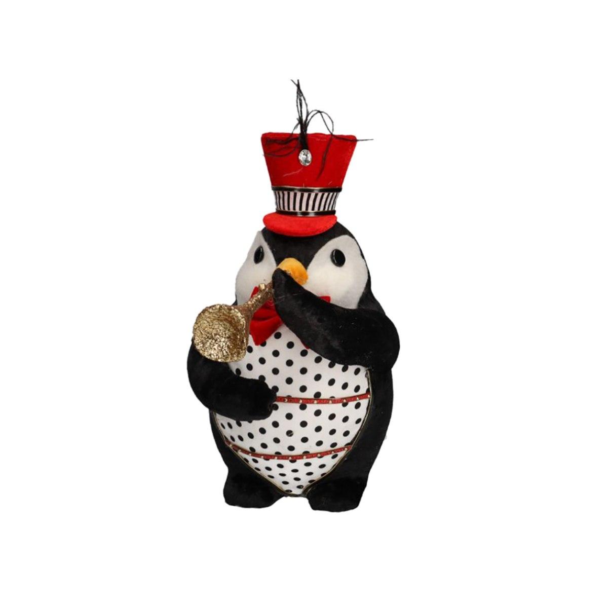 Pinguino Tessuto con Tromba