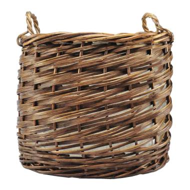 Cesto Vimini Portalegna Noce cm.47x33x46 | Vacchetti