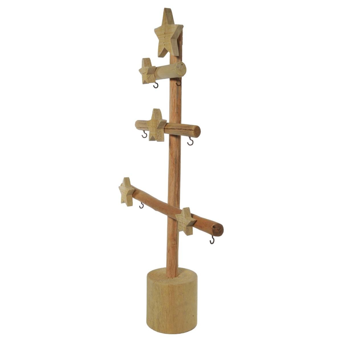 Espositore Natalizio Albero Legno cm.40x10xh64 |Vacchetti