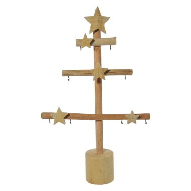 Espositore Natalizio Albero Legno cm.40x10xh64 |Vacchetti