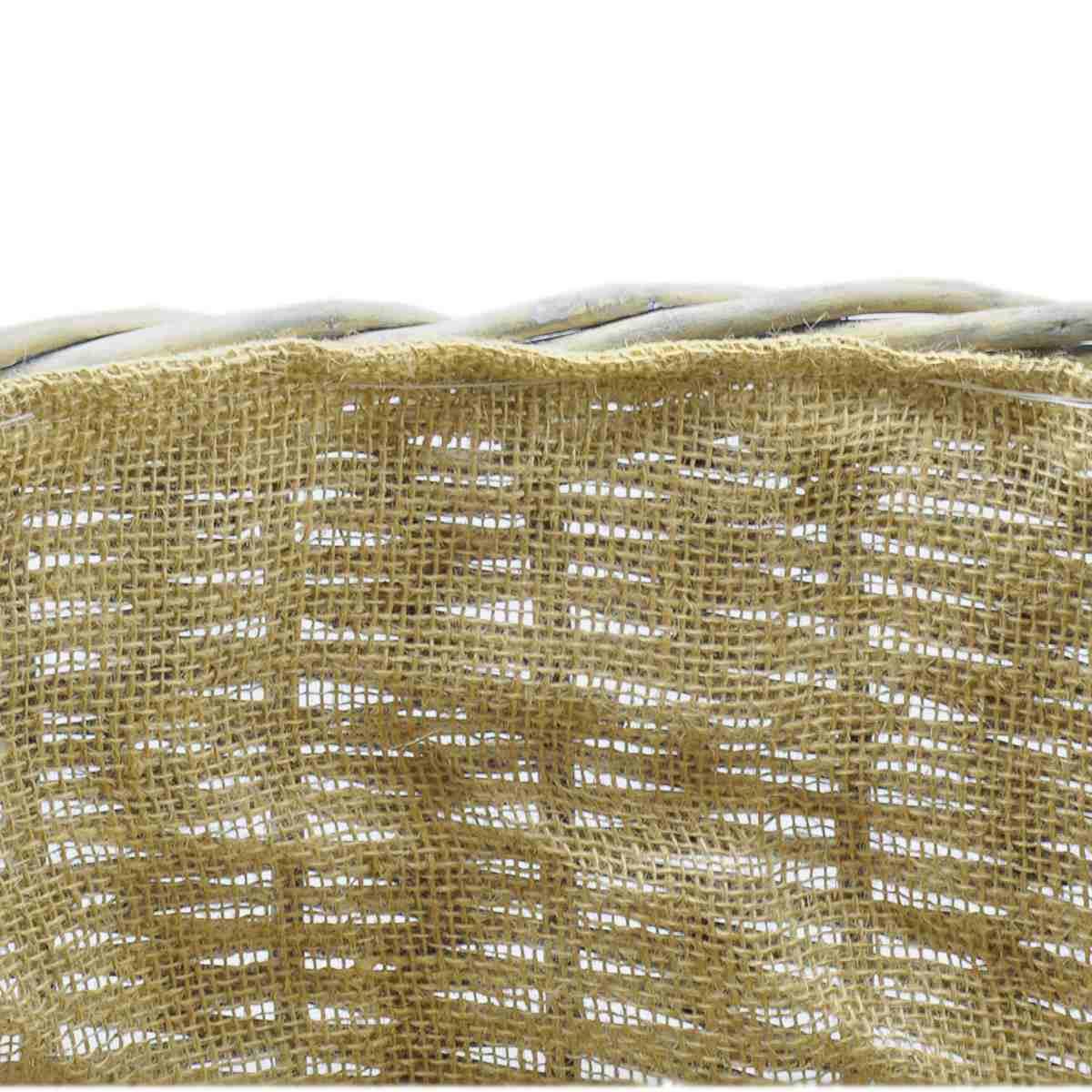 Cesto Vimini Portalegna Storage cm.41x33x31 | Vacchetti