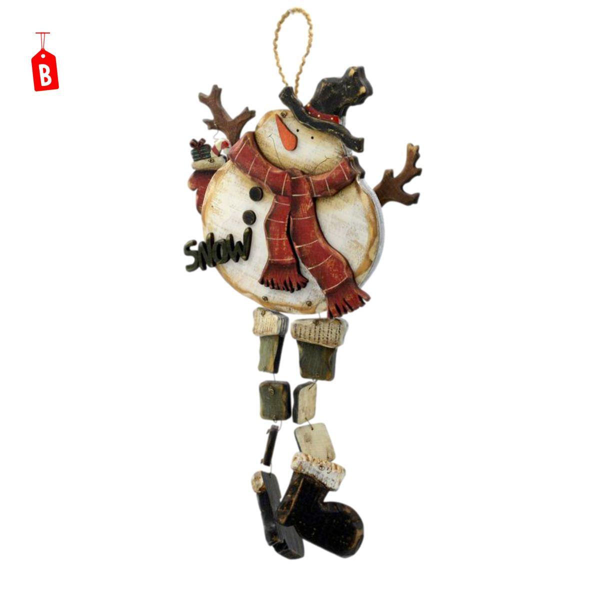 Fuoriporta Legno con Gambe cm.40 2 Modelli |Vacchetti