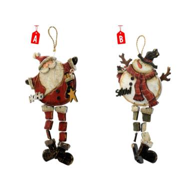 Fuoriporta Legno con Gambe cm.40 2 Modelli |Vacchetti