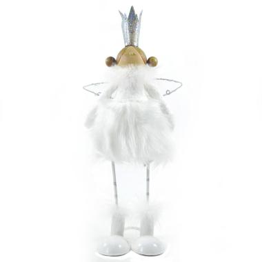 Angelo Metallo Bianco con LED cm.41 |Vacchetti