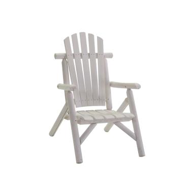 Poltrona Legno Kyoto Bianca cm.67x83x102