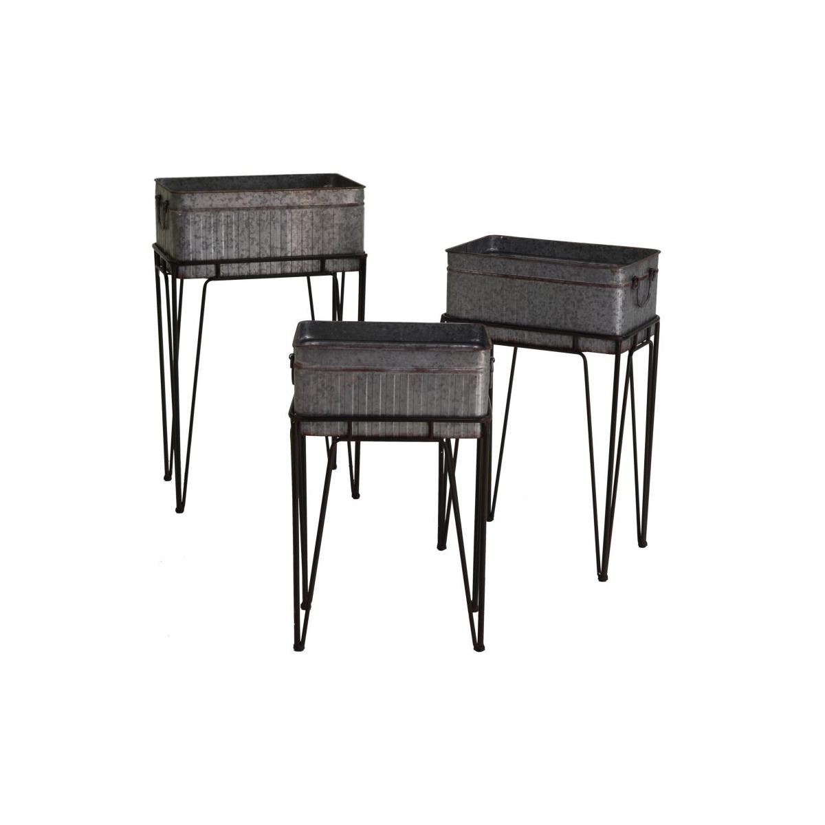 Portavaso Metallo con Stand cm.43x27,5x67,5 | Vacchetti