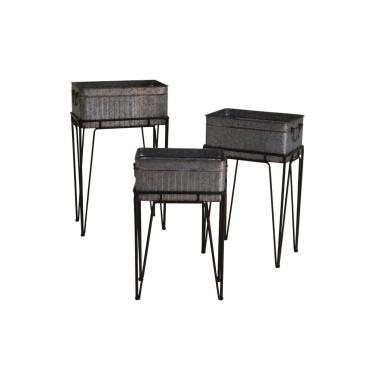 Portavaso Metallo con Stand cm.43x27,5x67,5 | Vacchetti