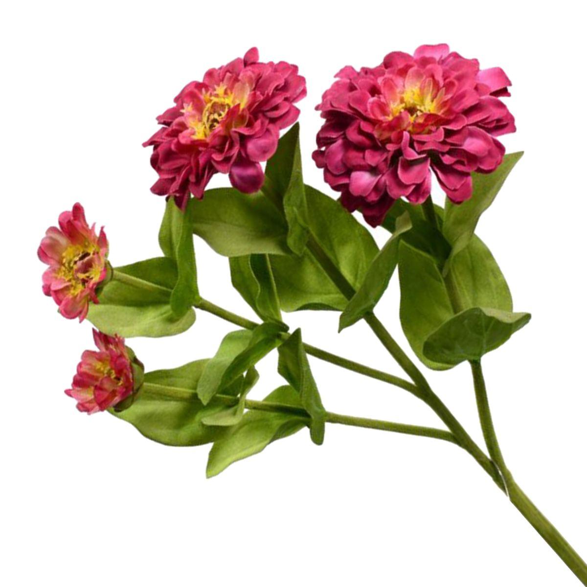 Fiore Zinnia Bordeaux cm.60 | Vacchetti