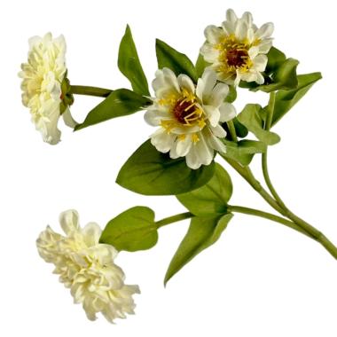 Fiore Zinnia Bianco cm.60 | Vacchetti