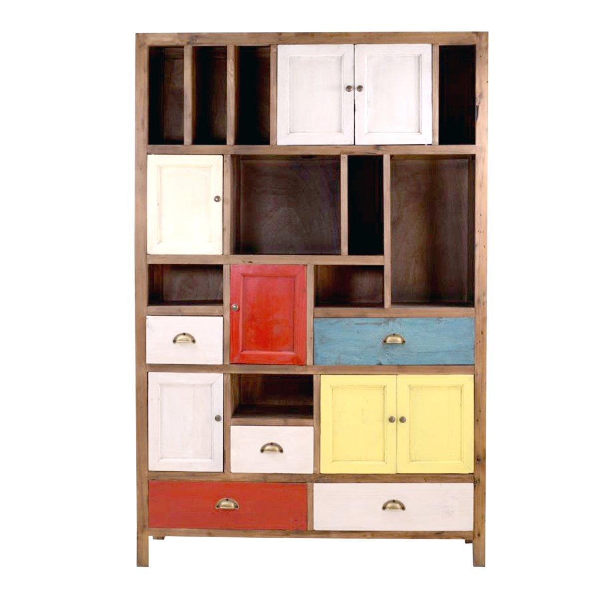 Lebreria Legno Vintage cm.125x40x190 | Vacchetti