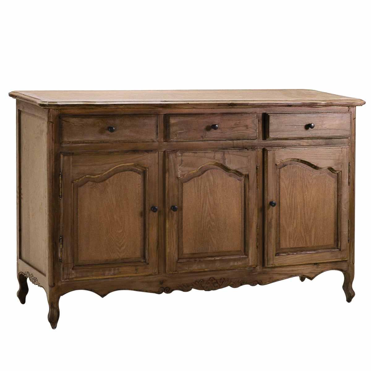 Mobile Madia Legno 3 Ante 3 Cassetti cm.150x50x90 | Vacchetti