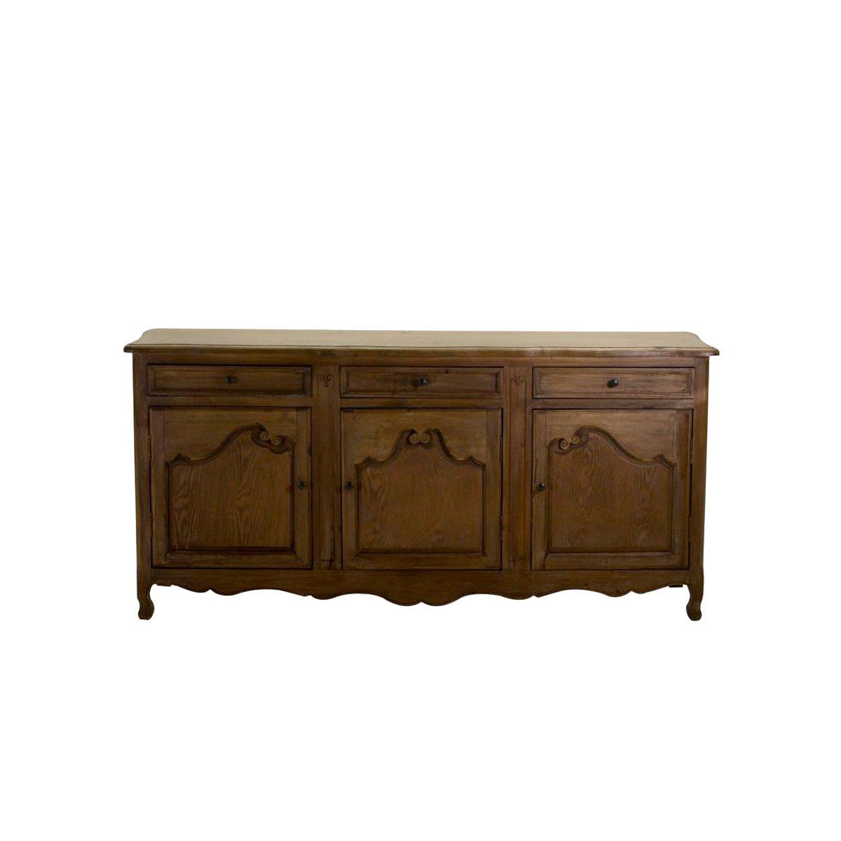 Mobile Madia Legno 3 Ante 3 Cassetti cm.150x50x90 | Vacchetti