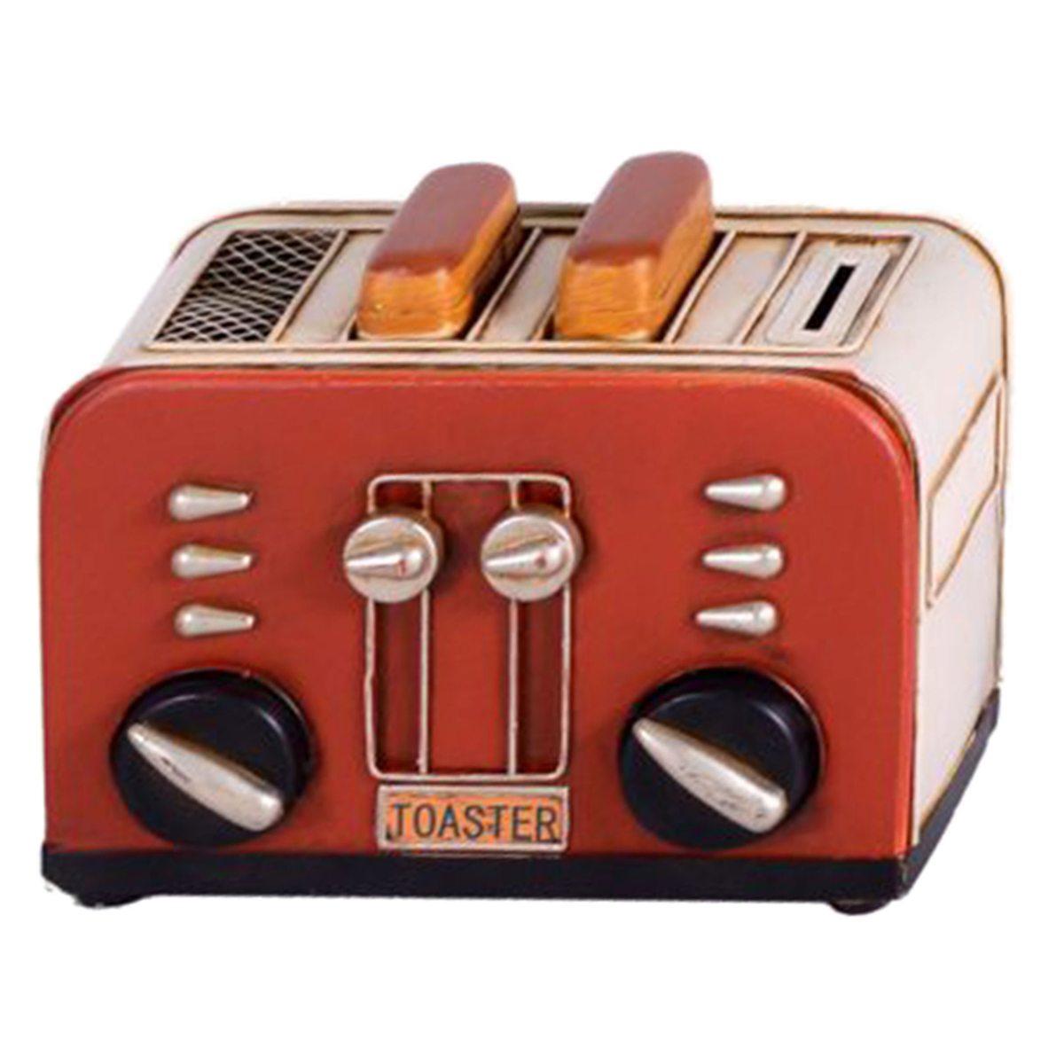 Salvadanaio Tostapane Metallo cm.18x9xh13 | Vacchetti