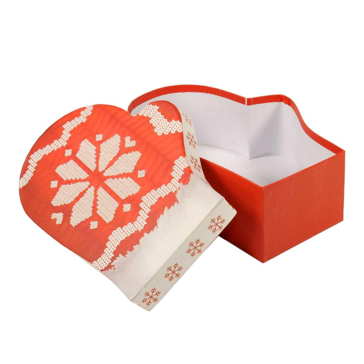 Scatola Natale Cartone Guanto cm.14,5x18,5x7 104A