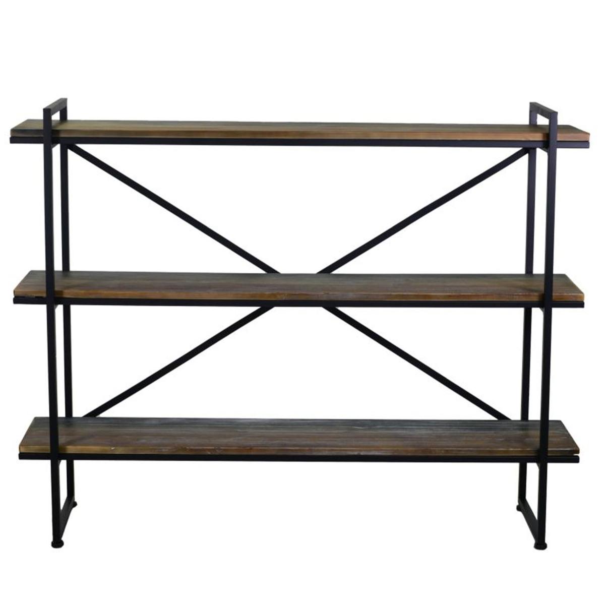 Libreria Scaffale Metallo Vintage cm.150x32x110 | Vacchetti