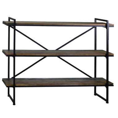 Libreria Scaffale Metallo Vintage cm.150x32x110 | Vacchetti