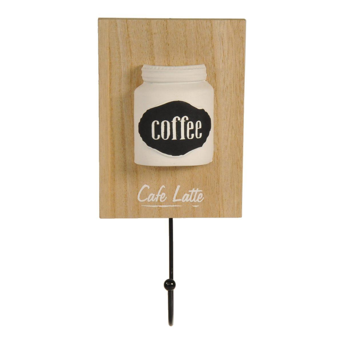 Appendino Parete Legno Coff cm.9,5x21 | Vacchetti