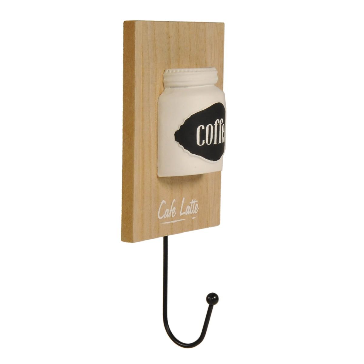 Appendino Parete Legno Coff cm.9,5x21 | Vacchetti