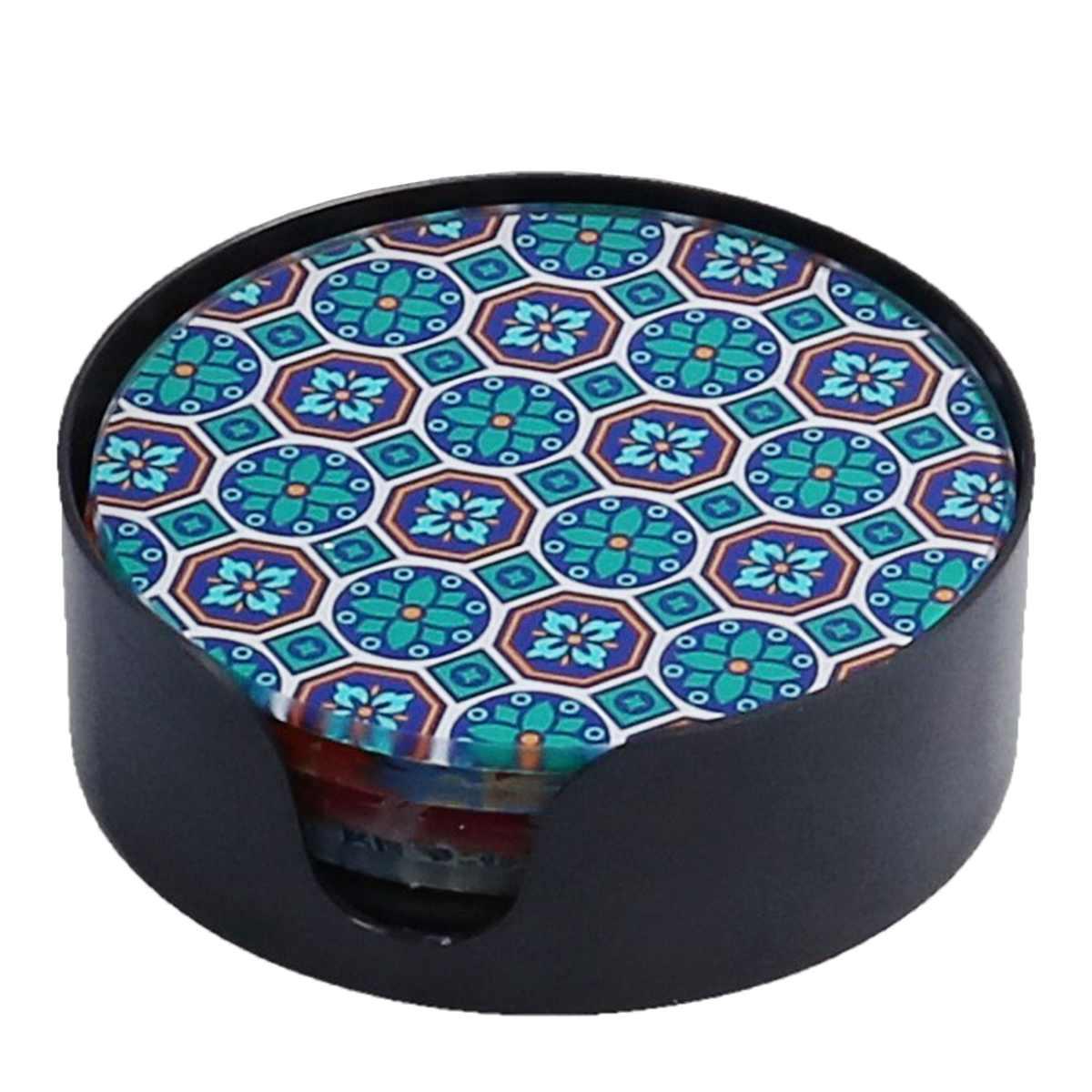 Sottobicchieri Vetro Mosaici cm.10 pz.6 | Vacchetti