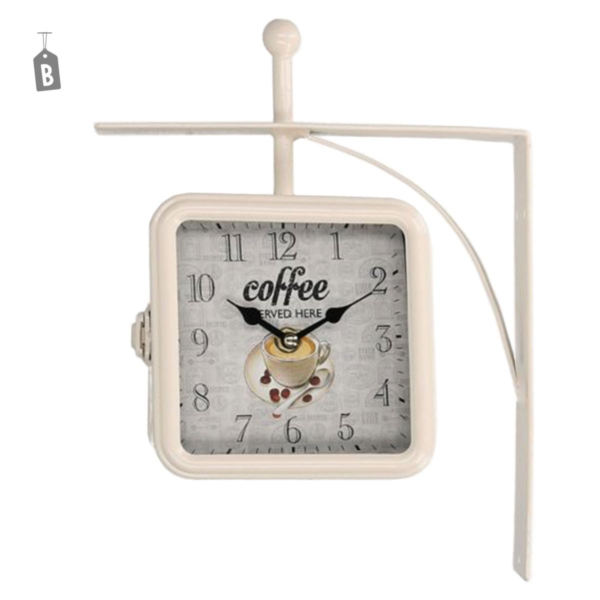 Orologio a Parete Bifacciale cm.15x15 | Vacchetti