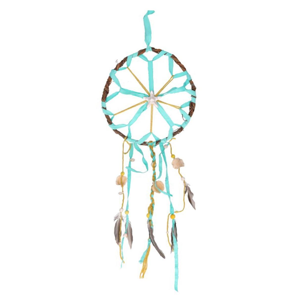 Acchiappasogni Mare Rattan Verde cm.35 | Vacchetti