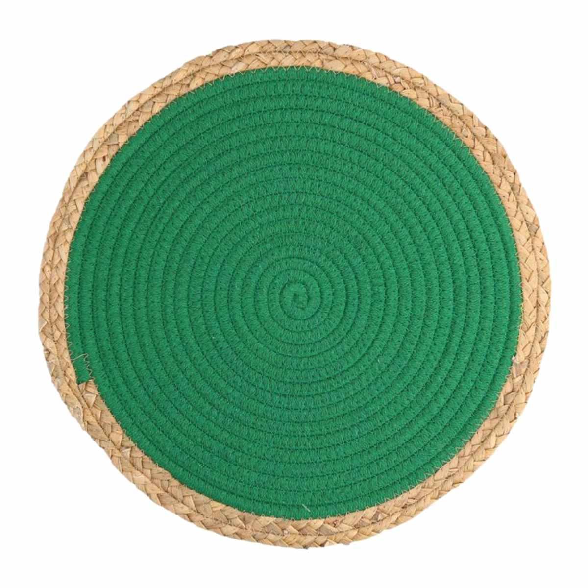 Sottopiatto Tavola Paglia Verde cm.39 | Vacchetti