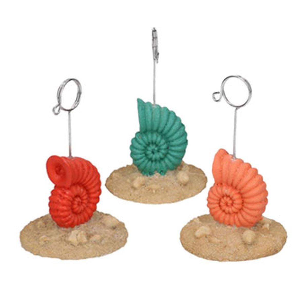 Segnaposto Resina Conciglia Rosa cm.7x12 | Vacchetti