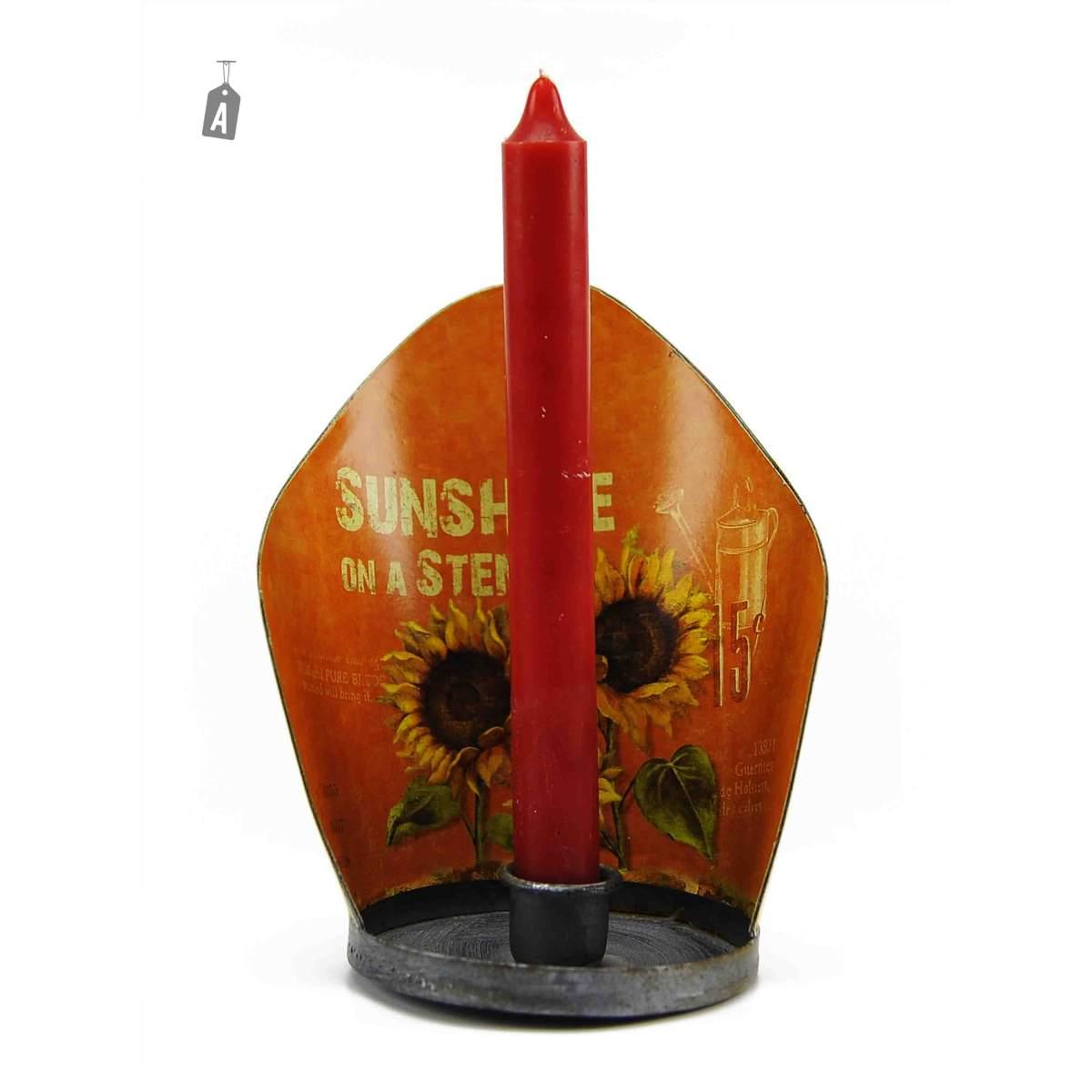 Portacandela Latta Girasole 3 Colori 1p |M2 Store