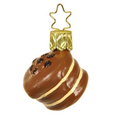 Pallina Natale Vetro Collezione cm.3 Cioccolatino |Inge's Glass