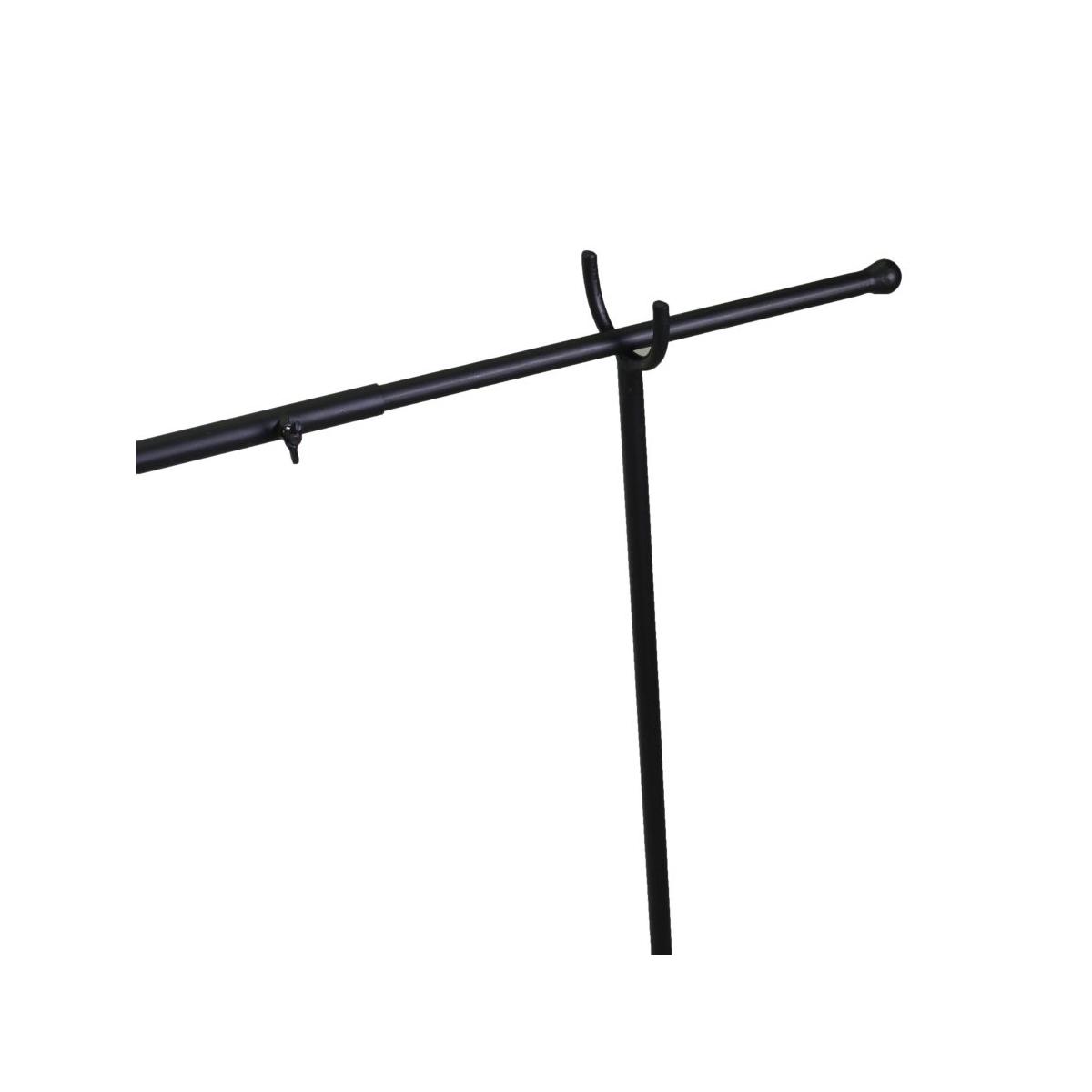 Espositore Natalizio Metallo Nero Asta cm.127/236 |Vacchetti