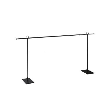 Espositore Natalizio Metallo Nero Asta cm.127/236 |Vacchetti