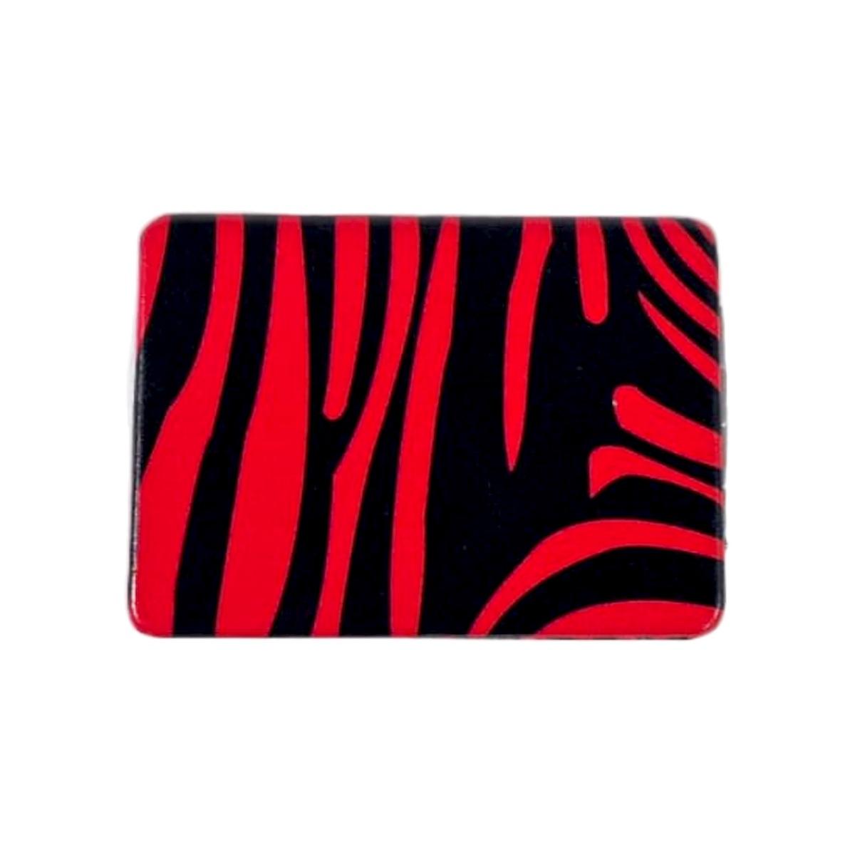 Specchio Borsetta Africa Zebrato cm.8,5x6 | Vacchetti