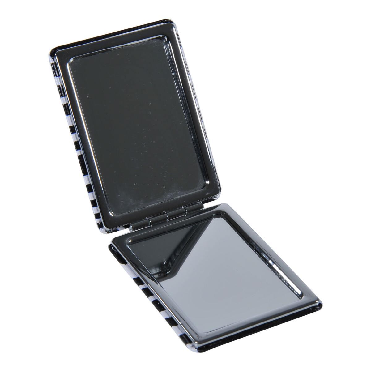 Specchio Borsetta Africa Zebrato cm.8,5x6 | Vacchetti