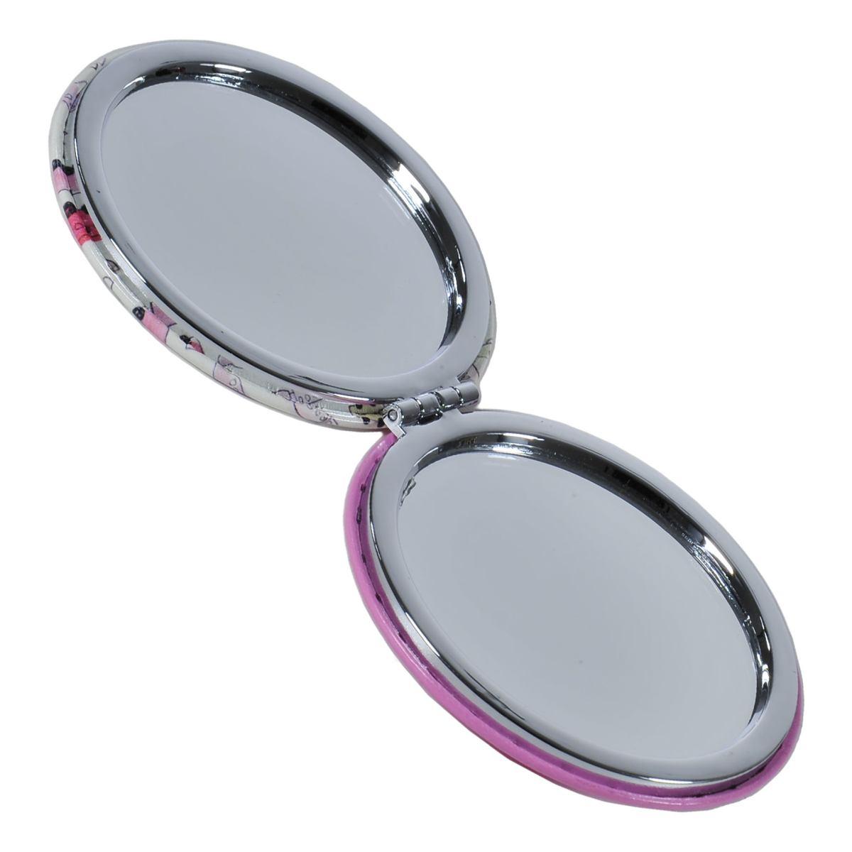 Specchio Borsetta Beige con Auto e Aerei cm.7 | Vacchetti