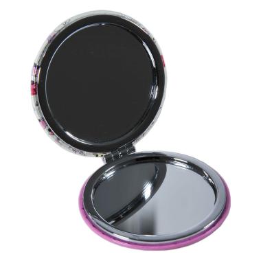 Specchio Borsetta Beige con Auto e Aerei cm.7 | Vacchetti