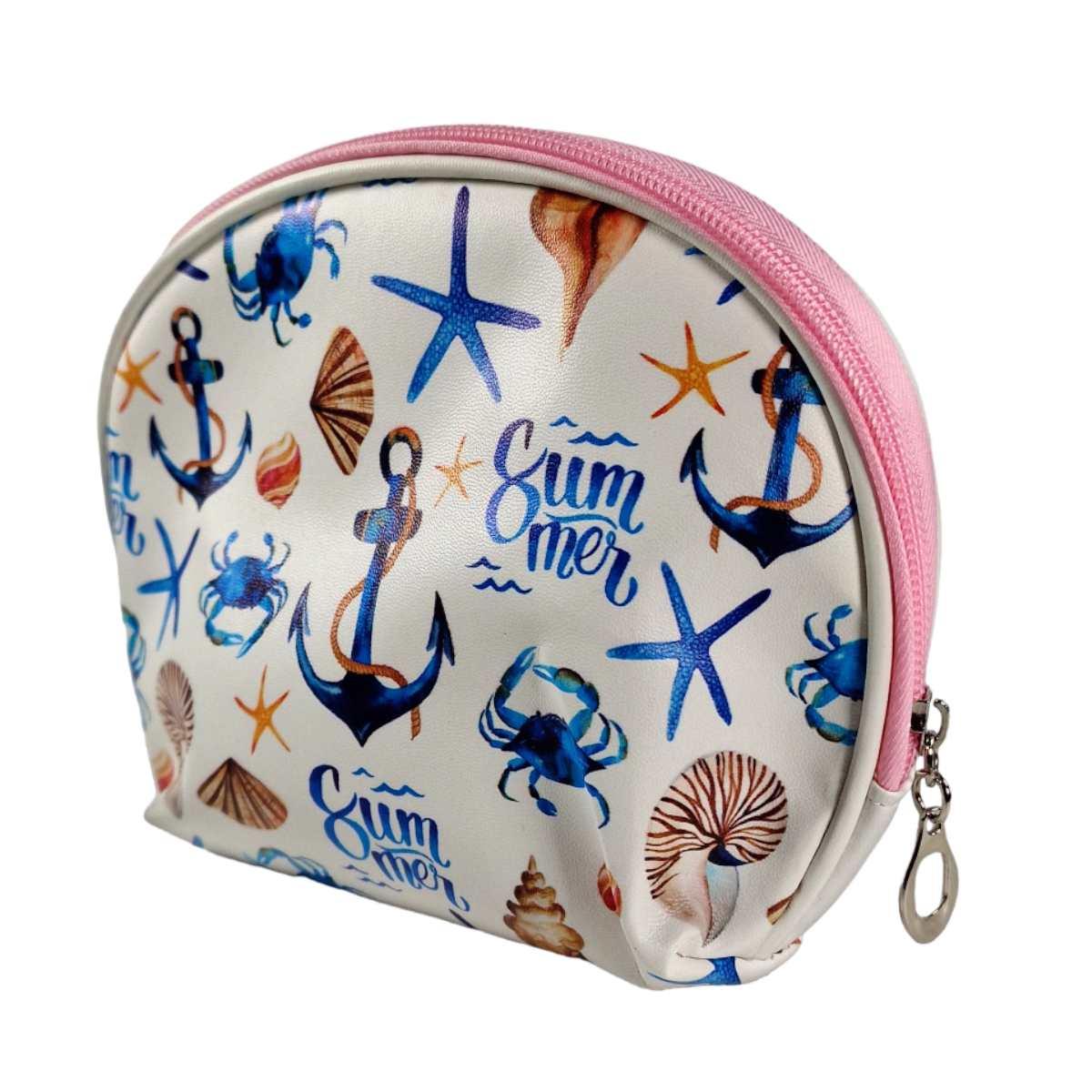 Beauty PVC Bianco con Soggetti Mare cm.20x6xh15 | Vacchetti