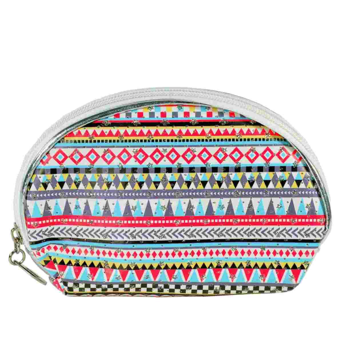 Beauty PVC Bianco con Disegni Geom. cm.16x5xh11 | Vacchetti