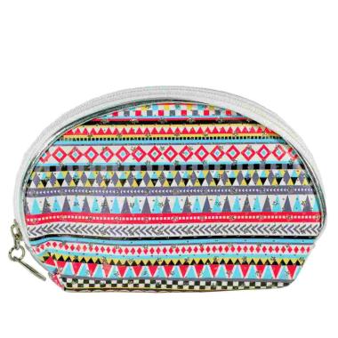 Beauty PVC Bianco con Disegni Geom. cm.16x5xh11 | Vacchetti