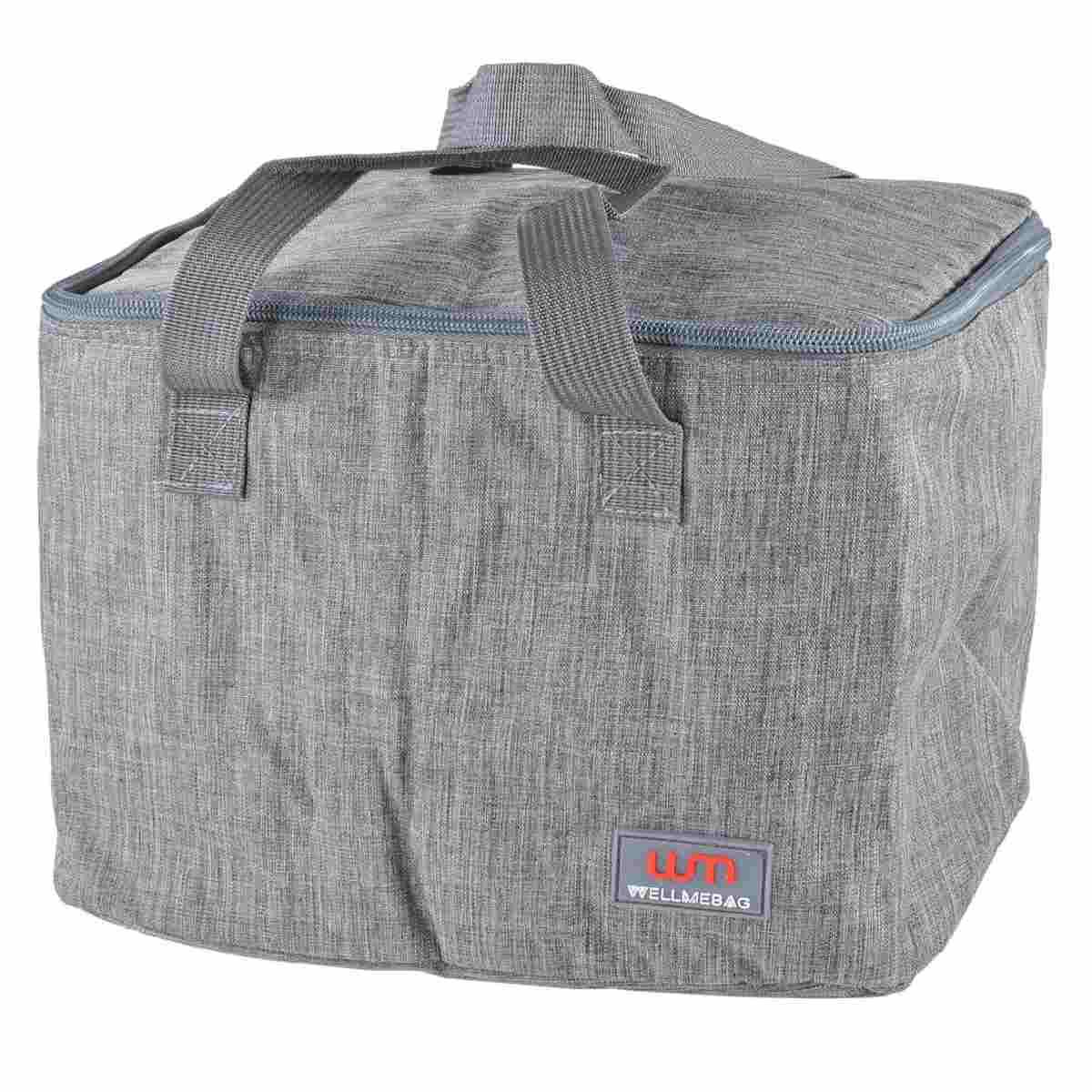 Borsa Termica Rettangolare Grigia cm.28 | Vacchetti