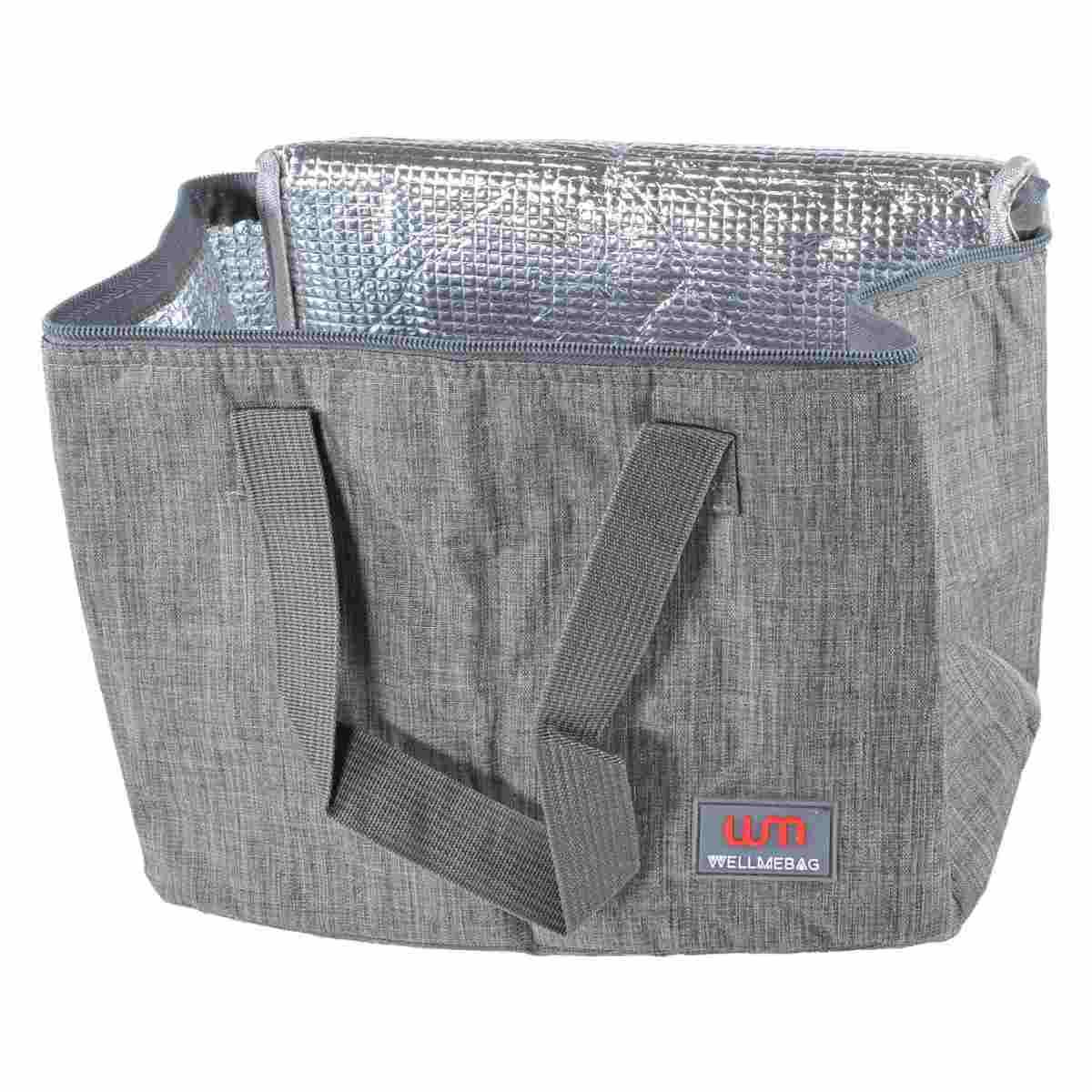 Borsa Termica Rettangolare Grigia cm.28 | Vacchetti