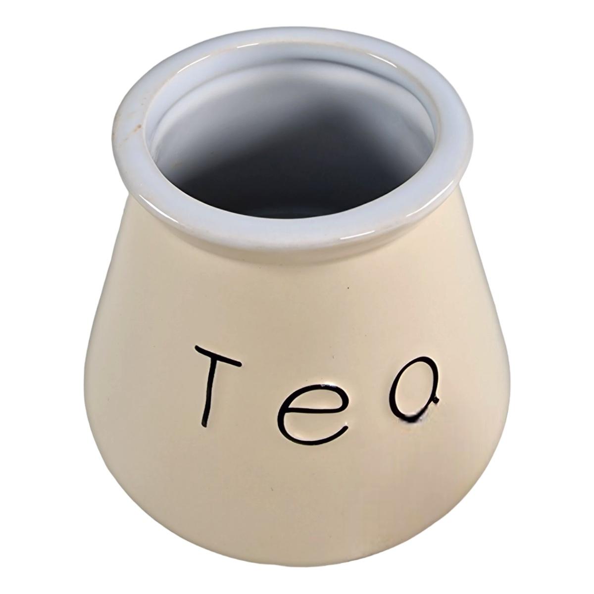 Barattolo Ceramica Svasato Beige Tea | Vacchetti