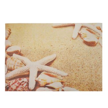 Tovaglietta Americana PVC Beige con Stella | Vacchetti