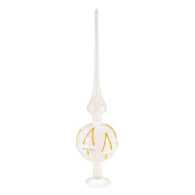 Puntale Albero Natale Vetro Collection cm.33 con Alberi |Inge's Glass