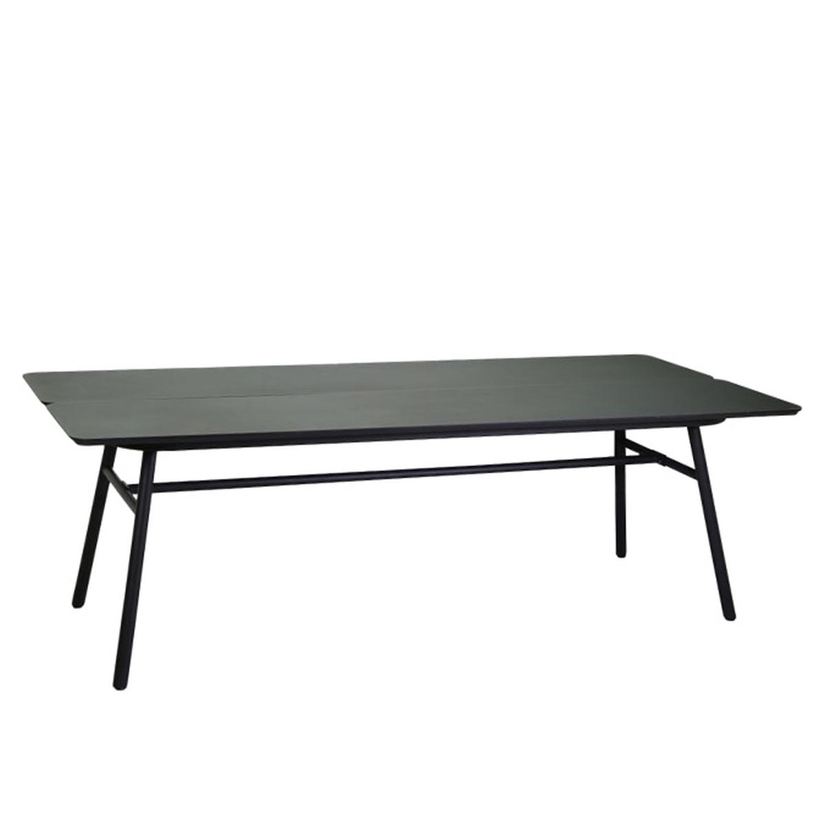 Tavolo Jackson Alluminio Antracite cm.240x110 | Vacchetti