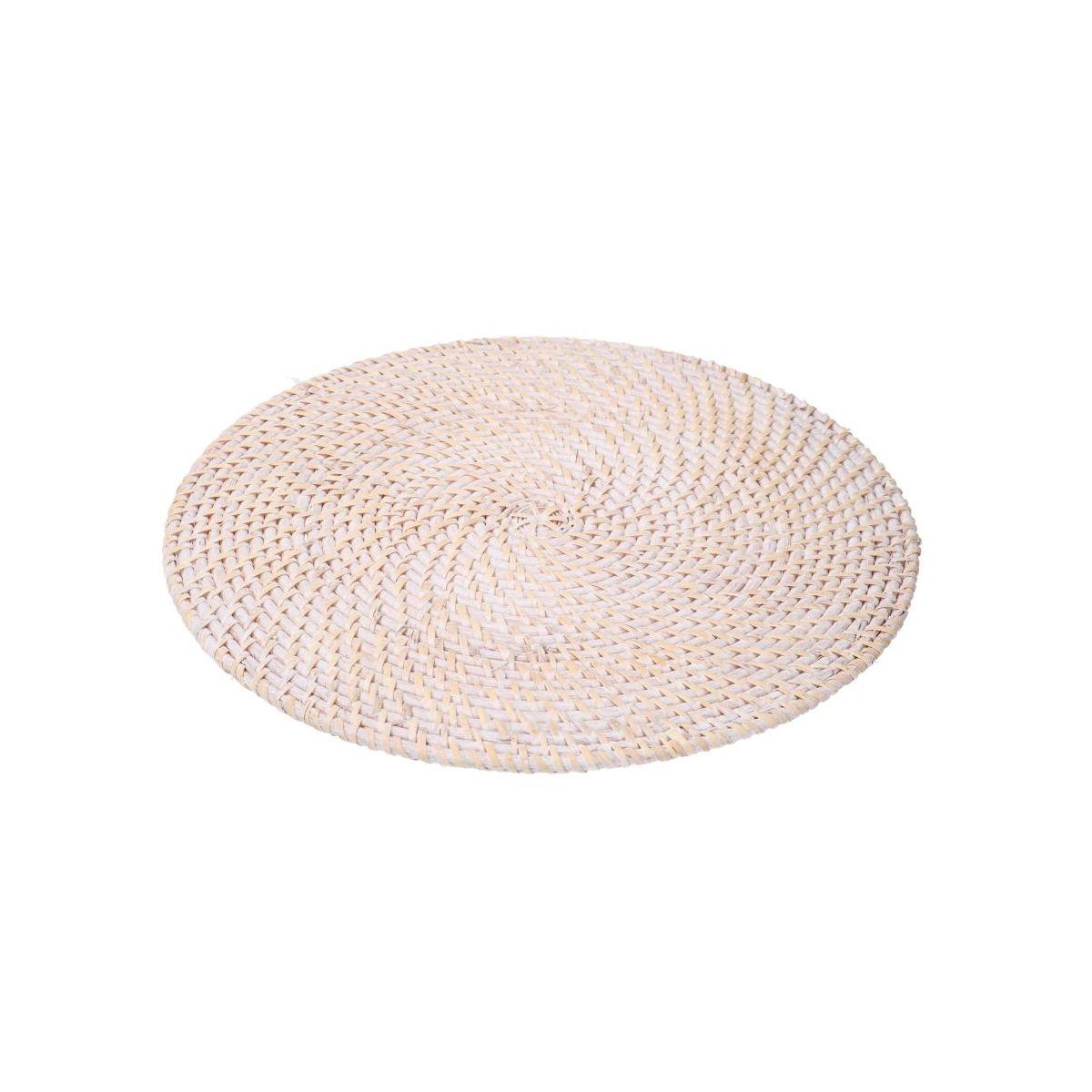 Sottopiatto Tavola Rattan Algarve Beige cm.35 | Vacchetti