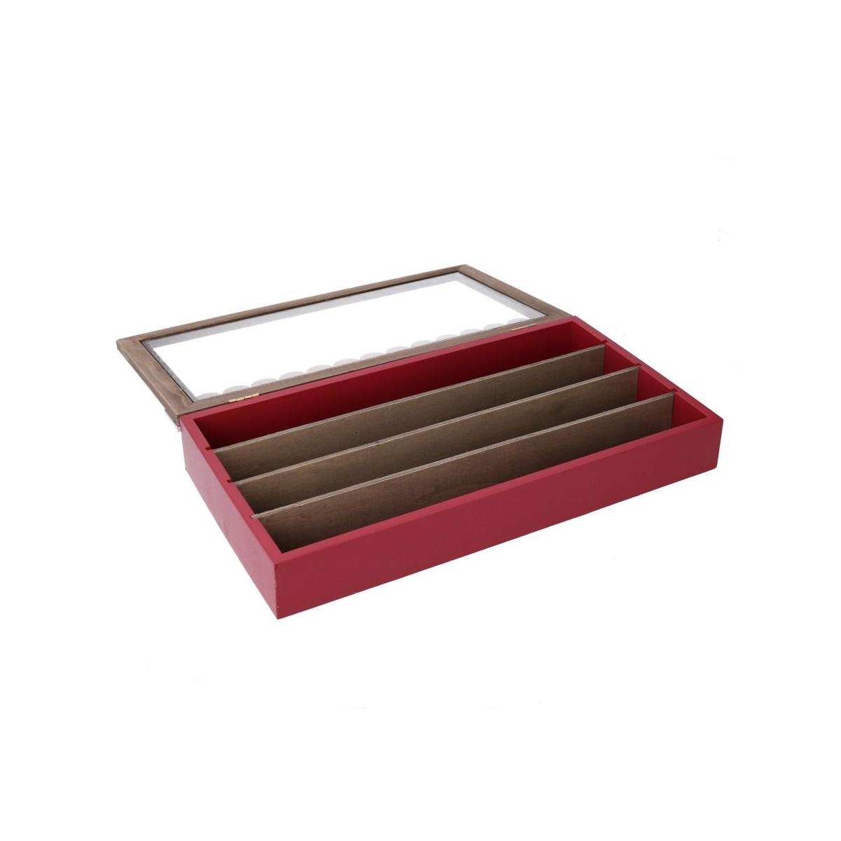 Scatola Porta Cialde Legno Bistrot 4 Posti cm.35 | Vacchetti