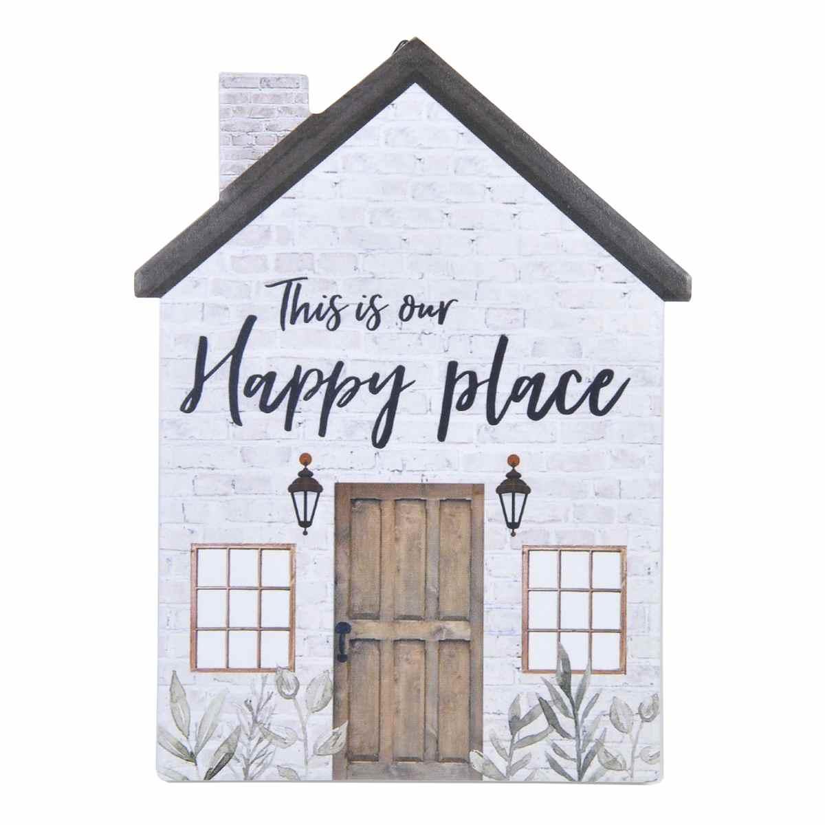 Decorazione Mattonella Casetta cm.15x20 | Vacchetti