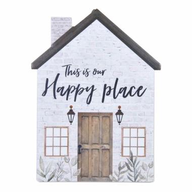 Decorazione Mattonella Casetta cm.15x20 | Vacchetti