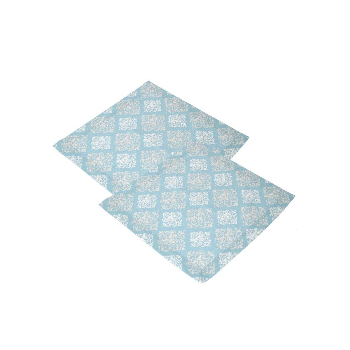 Tovagliolo 40x40 Unico e Raro Venice Azzurro Set pz.2 | Vacchetti